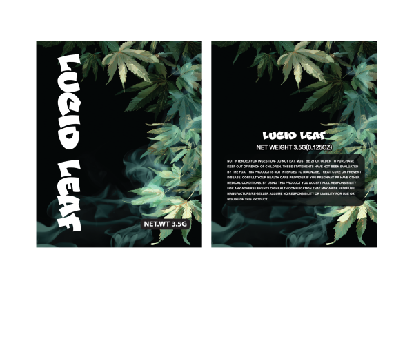 Lucid leaf 3.5g 100PCS/PACK
