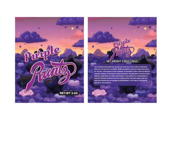 Purple runtz 3.5g 100PCS/PACK