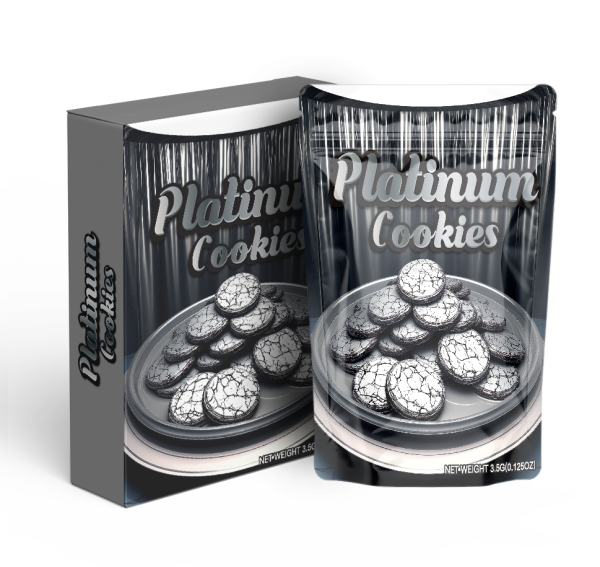 platinum cookies Set of 50