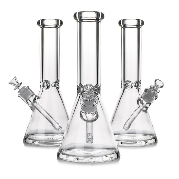 12INCH GLASS DESIGN BONG MIX COLOR