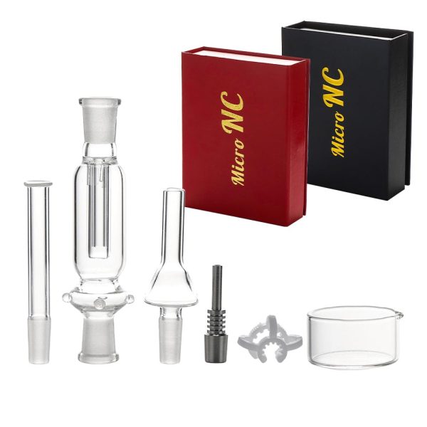 4INCH GLASS BUBBLER MICRO NC GIFT BOX SET