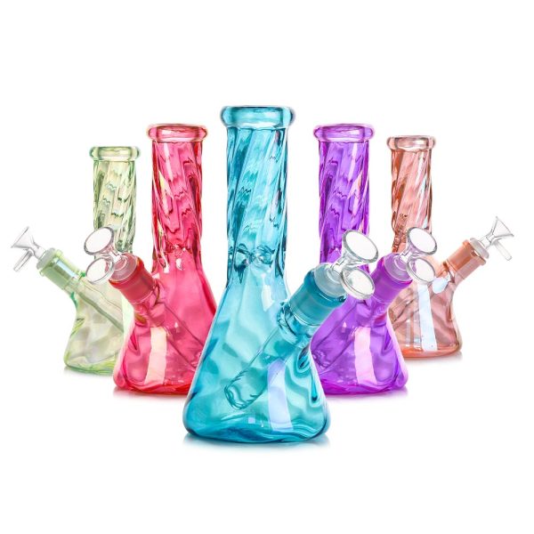 8INCH GLASS BONG MIX DESIGN