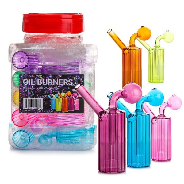 DESIGNED OIL BURNERS MIX COLOR 20PCS/JAR