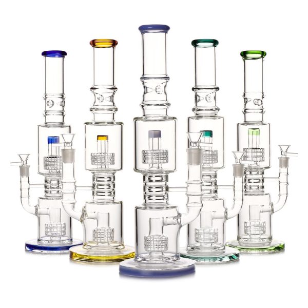 16INCH GLASS BONG MIX DESIGN