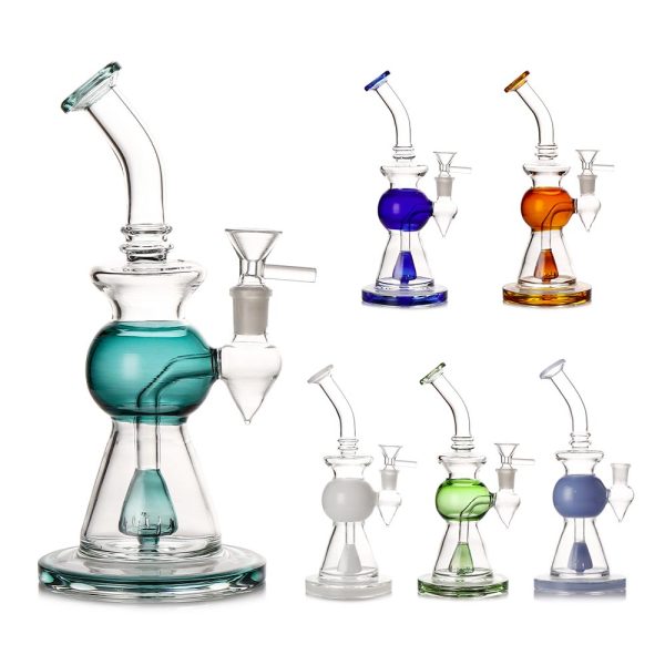 18INCH COLOR BOWL GLASS BONG MIX COLOR