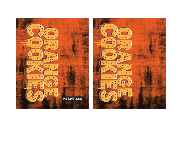 Orange Cookies 3.5g 100PCS/PACK