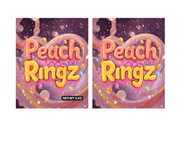 Peach Ringz 3.5g 100PCS/PACK