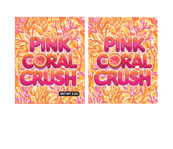 Pink Coral Crush 3.5g 100PCS/PACK