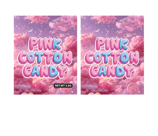 Pink Cotton Candy 3.5g 100PCS/PACK