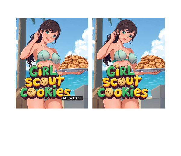 Girl Scout Cookies 3.5g 100PCS/PACK