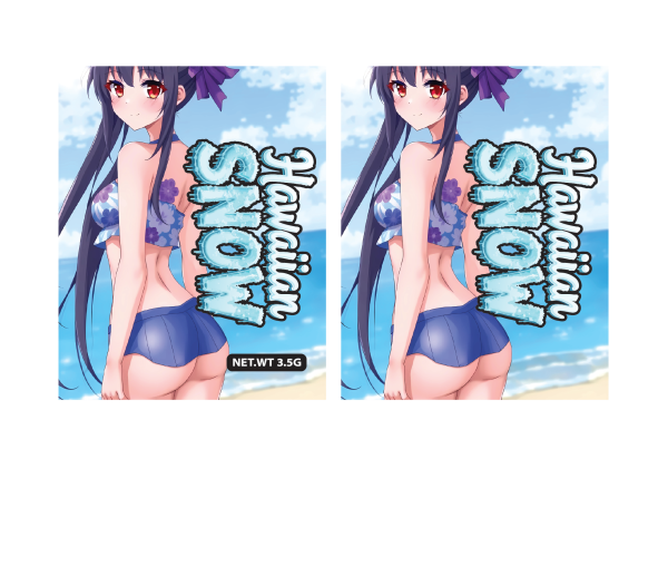 Hawaiian Snow 3.5g 100PCS/PACK