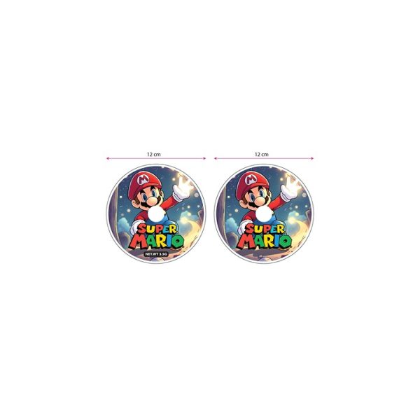 3.5G Die-Cut Round Shaped Mylar bags 50pcs/pack