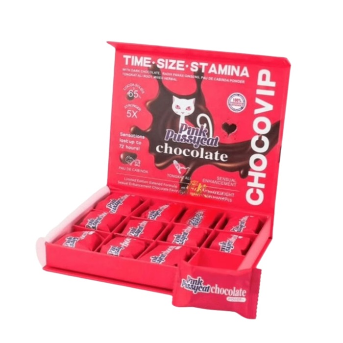 11 PINK PUSSYCAT CHOCOLATE 12PCS CHOCO100987