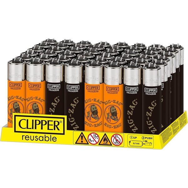 Clipper Classic Large | Zig-Zag - Collection MIX DESIGN 48-Lighter Tray