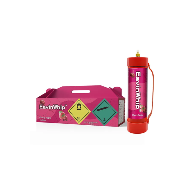 Eavinwhip? Flavor Cream Chargers 3000g 1PC/BOX
cherry apple