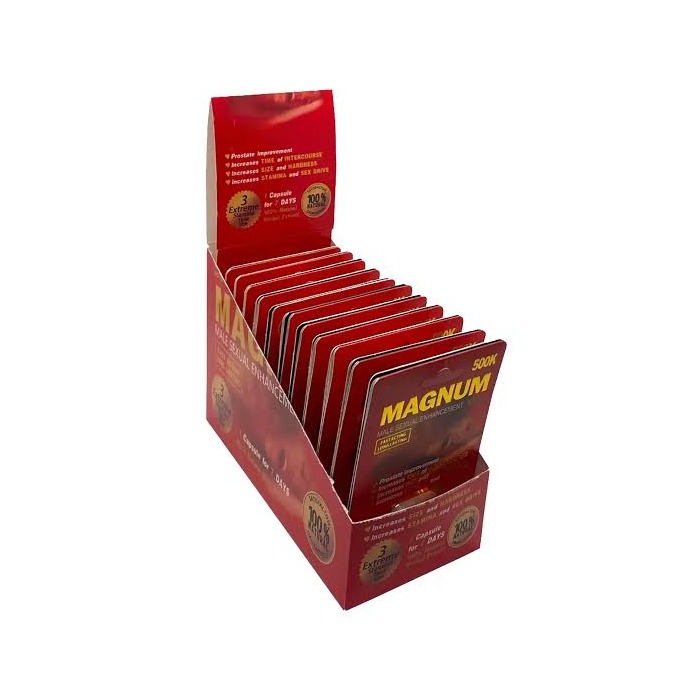18 MAGNUM RED DUBLE PILL CARD