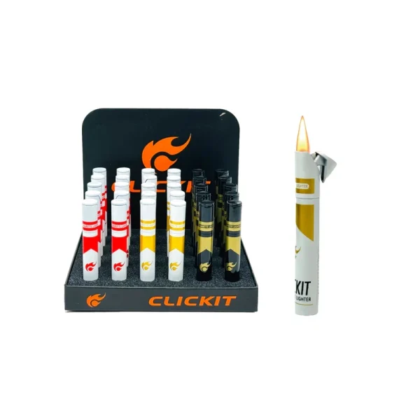 GHSH172/ 20PC/ CLICKIT N LIGHTER  POCKER 12PACK/CASE