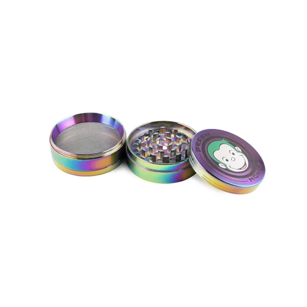 Green Monkey Grinder - Capuchin  - 75mm - Rainbow