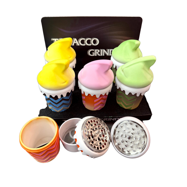 GT-9642BA ICE CREAM 4PARTS GRINDER 6PCS/DISPLAY 16DISPLAY/CASE 96PCS PER CASE