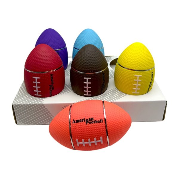 GRD-01 AMERICAN FOOTBALL 70MM GRINDER 6PCS/PACK 12BOX/CASE