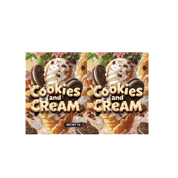 Cookies and Cream 1g 100PCS/PACK
