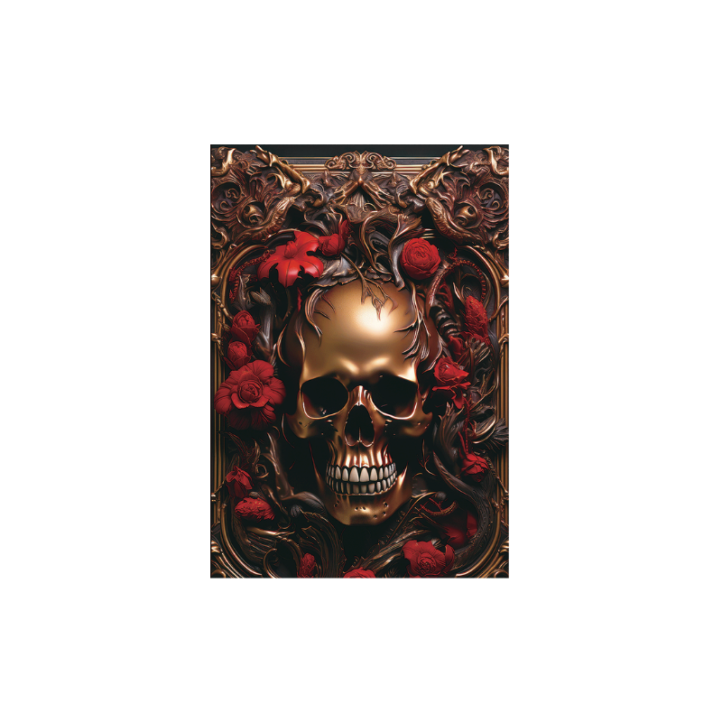 Gold Skull