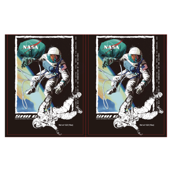 MoonRide MYLAR BAG 1LB 50pcs