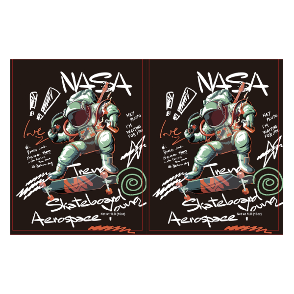 Nasa MYLAR BAG 1LB 50pcs