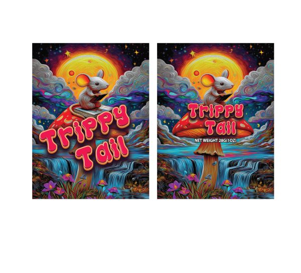 Trippy Trail 28G/1oz MYLAR BAG 50PC/PACK